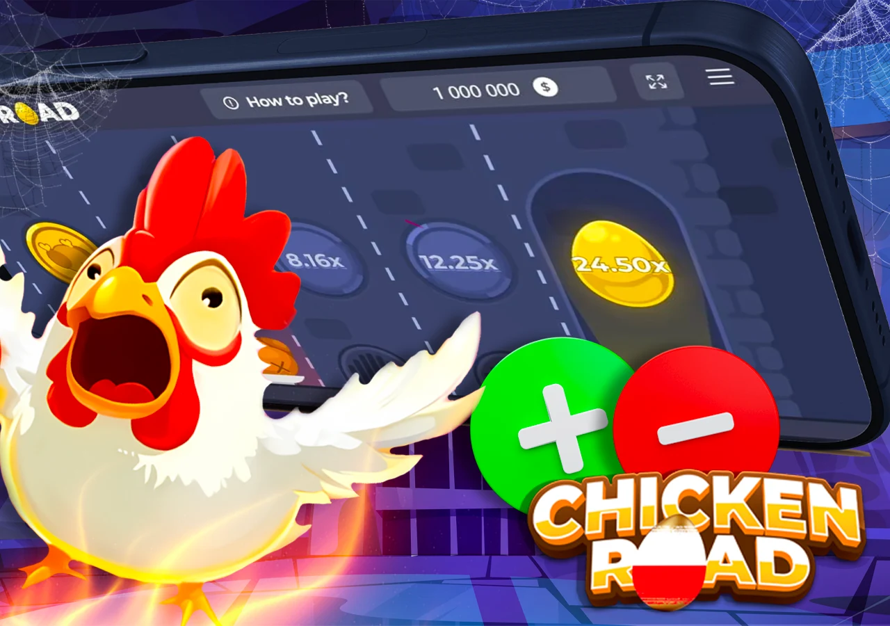 Każda gra ma swoje zalety i wady. Gra internetowa Chicken Road zdobywa punkty za swój RTP i mechanikę.
